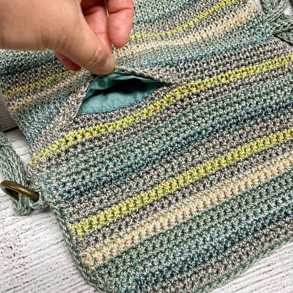 The Sak Crotchet Zipper Crossbody Shoulder Bag - Picture 8 of 11